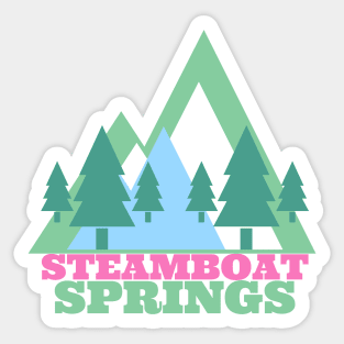 Steamboat Springs Mountain Love Sticker